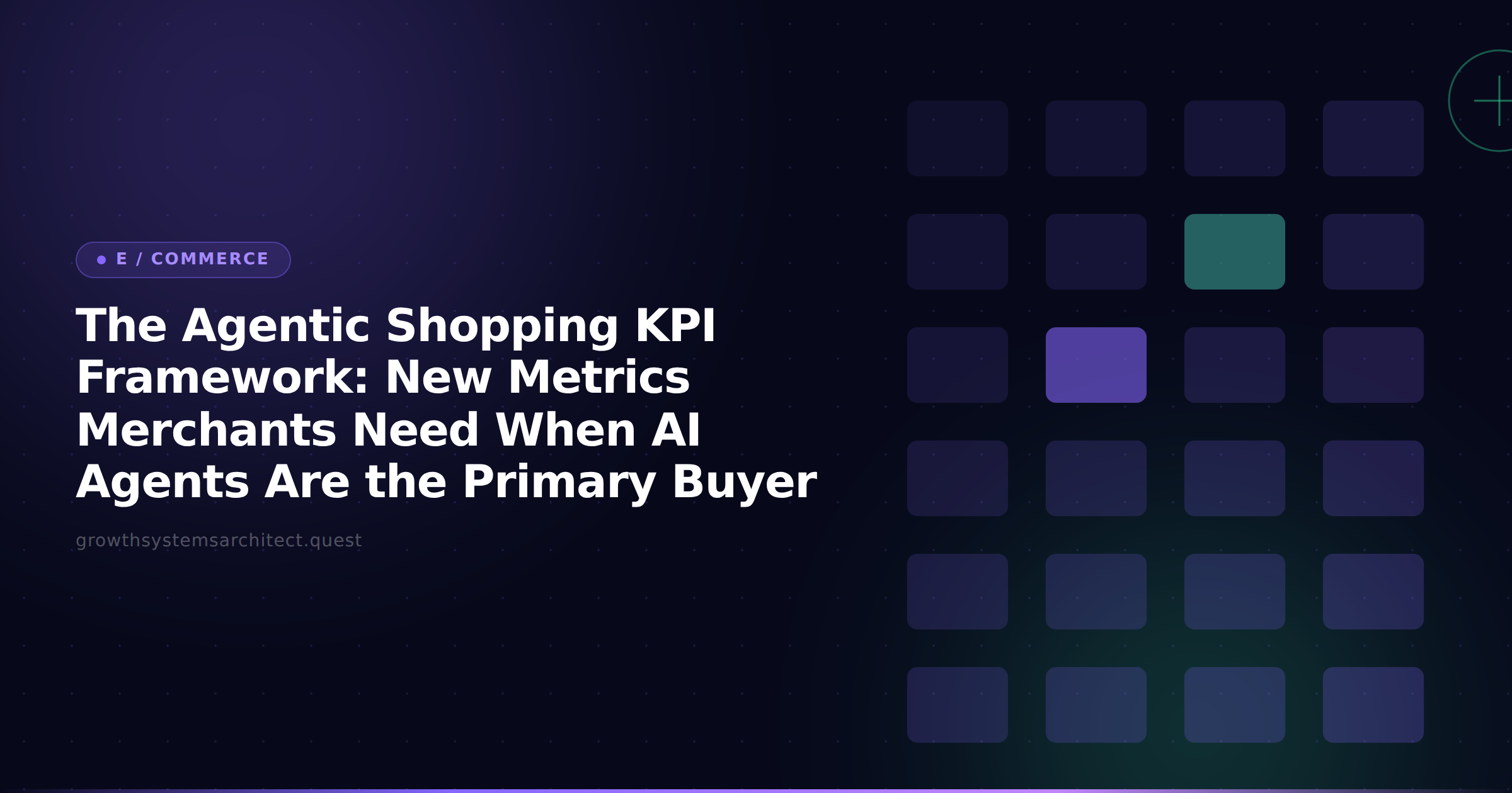 The Agentic Shopping KPI Framework: New Metrics Merchants Need When AI Agents Are the Primary Buyer