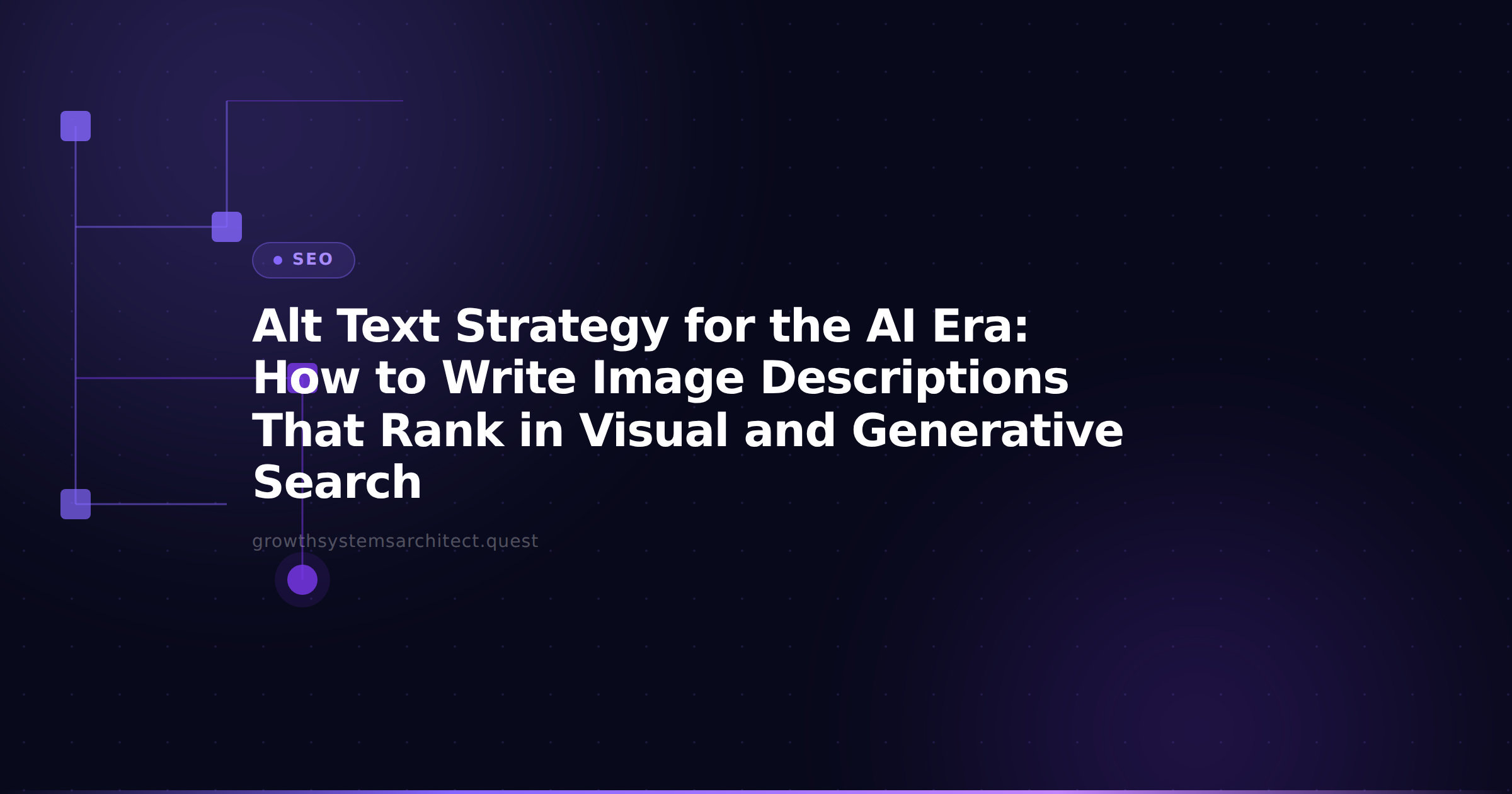 Alt Text Strategy for the AI Era: How to Write Image Descriptions That Rank in Visual and Generative Search
