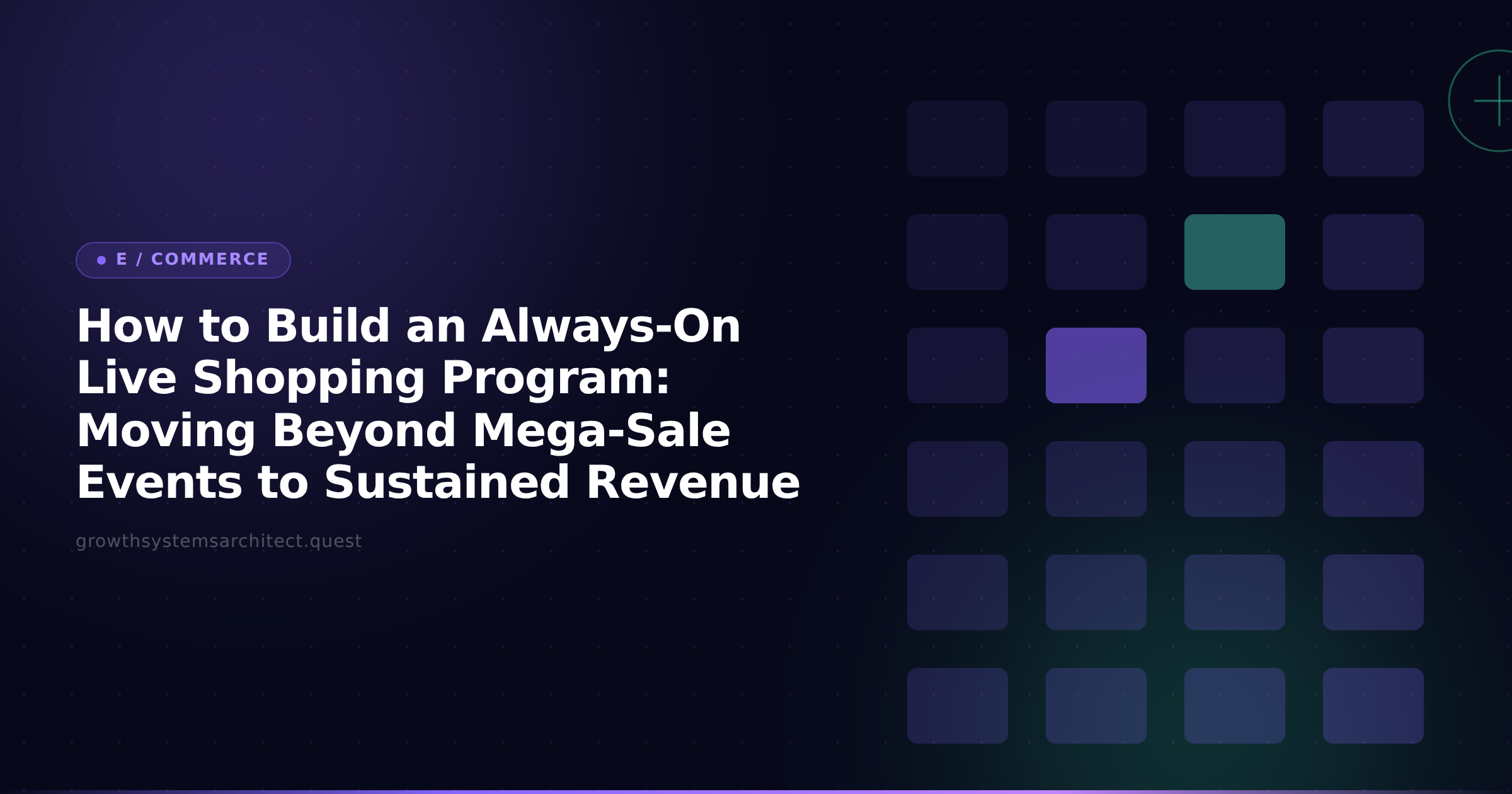 How to Build an Always-On Live Shopping Program: Moving Beyond Mega-Sale Events to Sustained Revenue