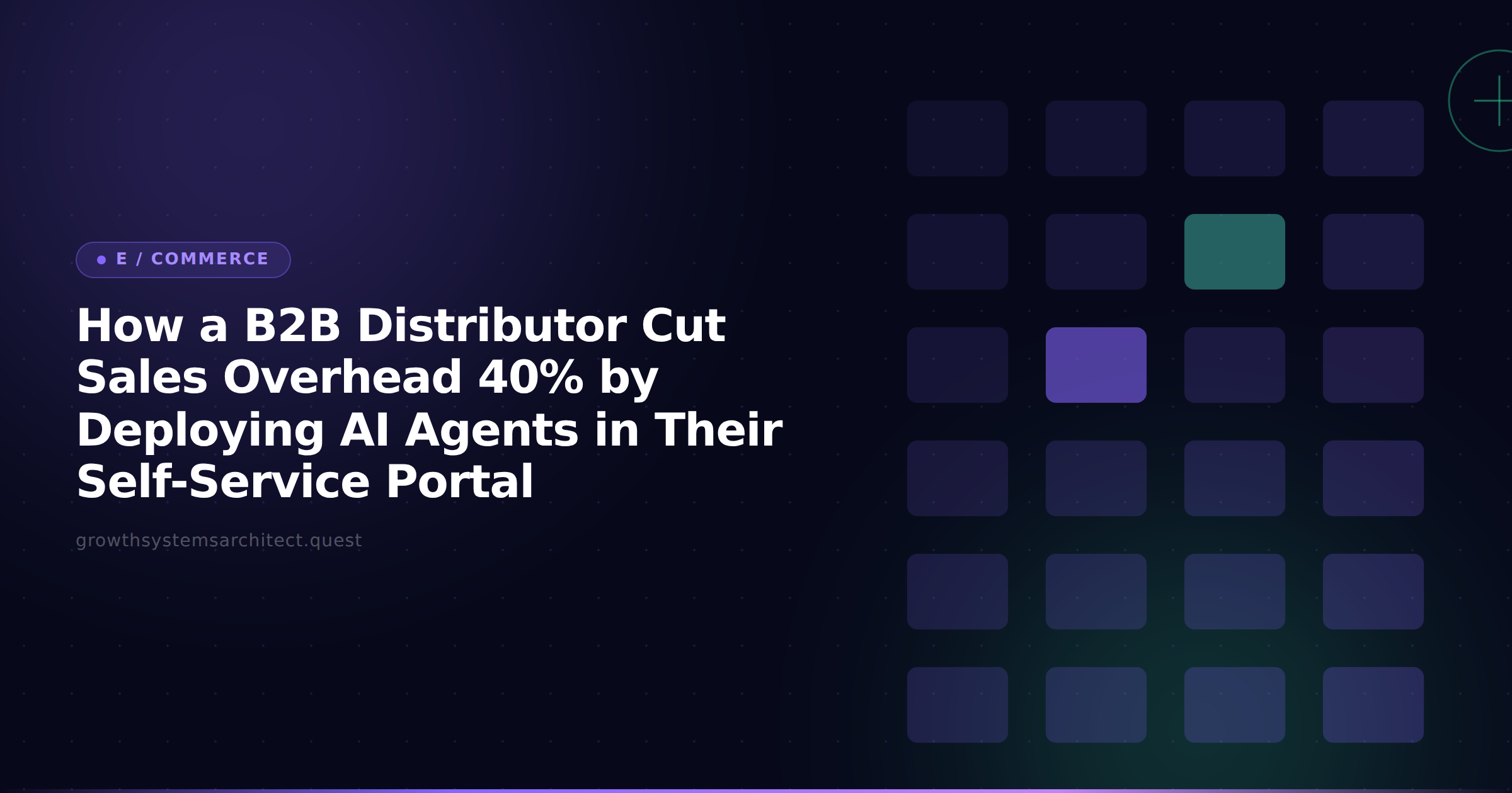 How a B2B Distributor Cut Sales Overhead 40% by Deploying AI Agents in Their Self-Service Portal