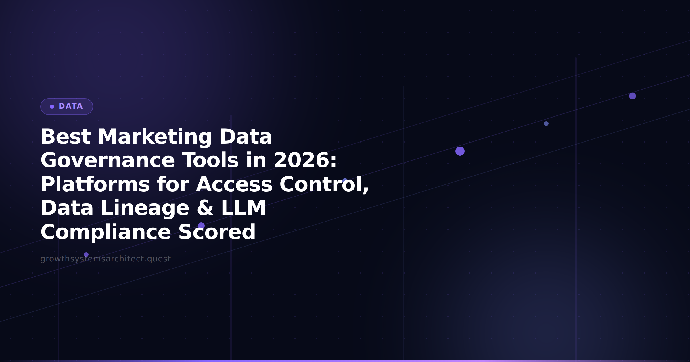 Best Marketing Data Governance Tools in 2026: Platforms for Access Control, Data Lineage & LLM Compliance Scored