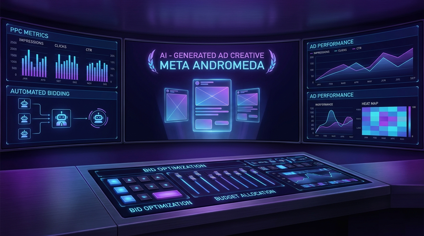 AI-Generated Ad Creative for Meta Andromeda: How to Use Generative Tools to Produce Signal-Rich Variants at Scale