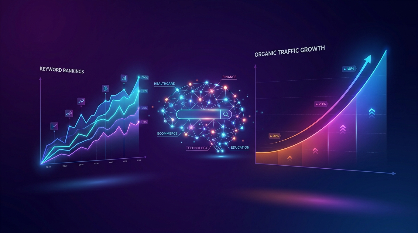 AI Search Visibility Benchmarks by Vertical: What Good Looks Like for SaaS, E-Commerce, and B2B Services
