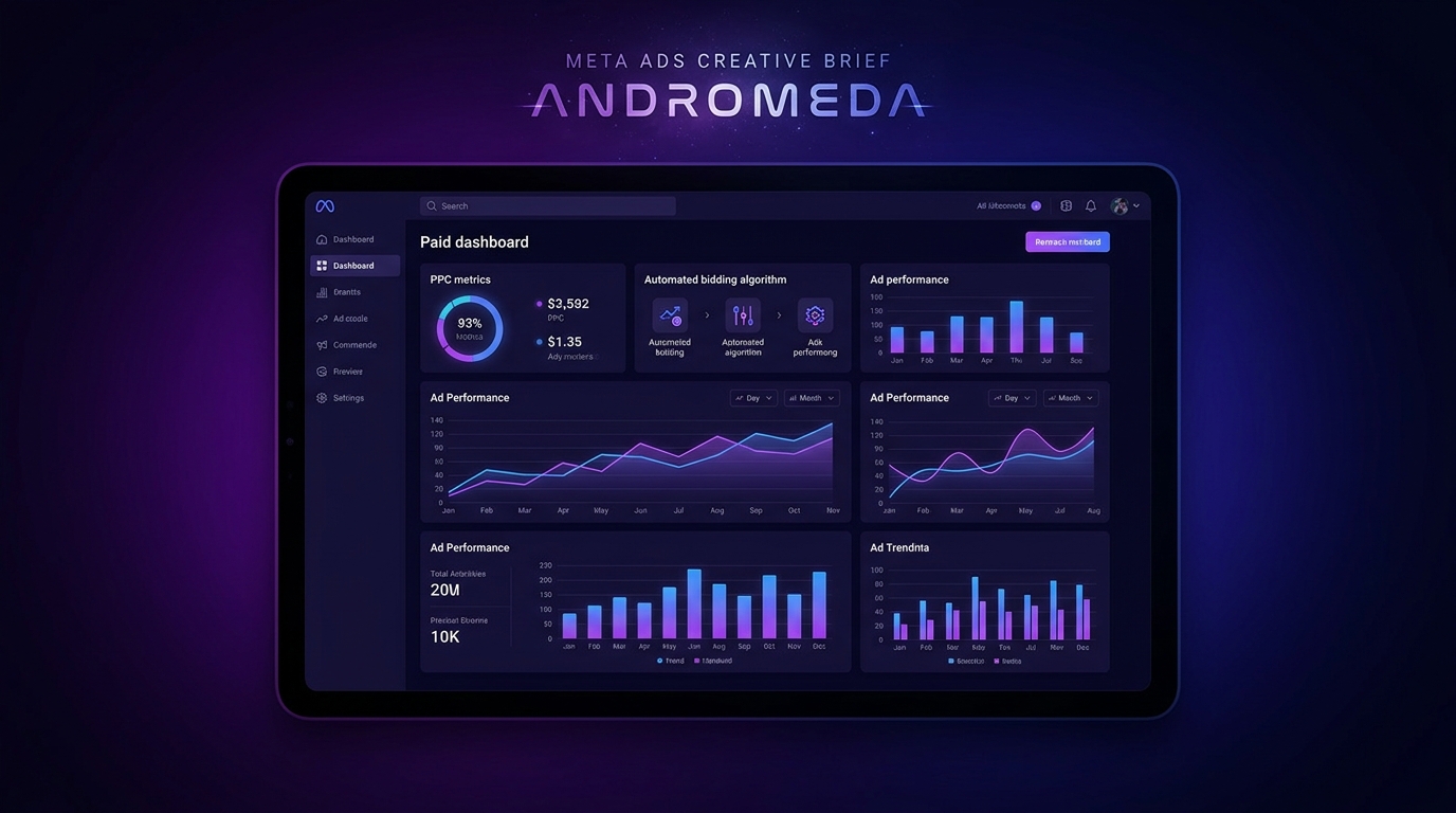 How to Write a Meta Ads Creative Brief for Andromeda: The Template That Aligns Copy, Visual, and Targeting Signal