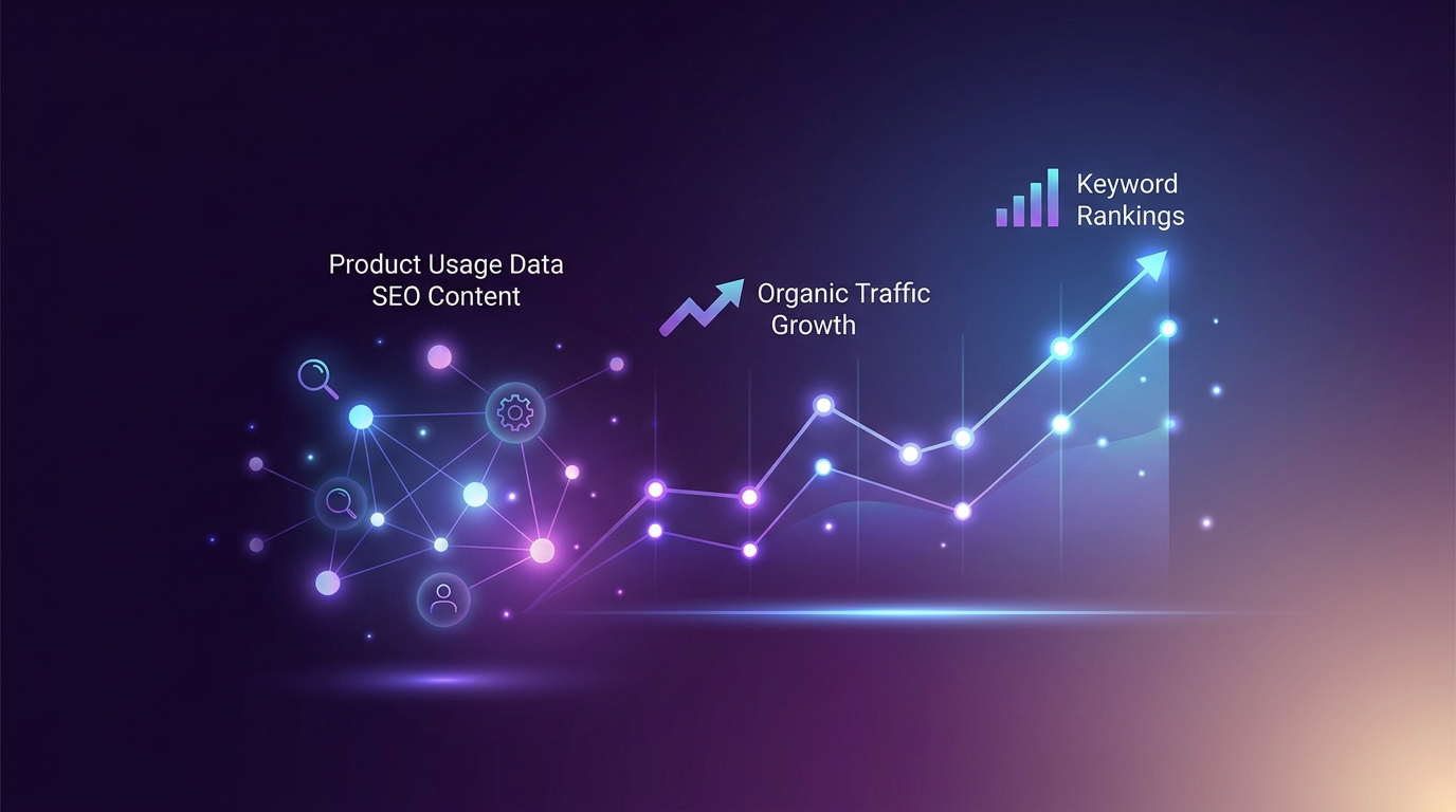 Product Usage Data as SEO Content: How SaaS Teams Turn Internal Analytics Into Citation-Earning Benchmarks