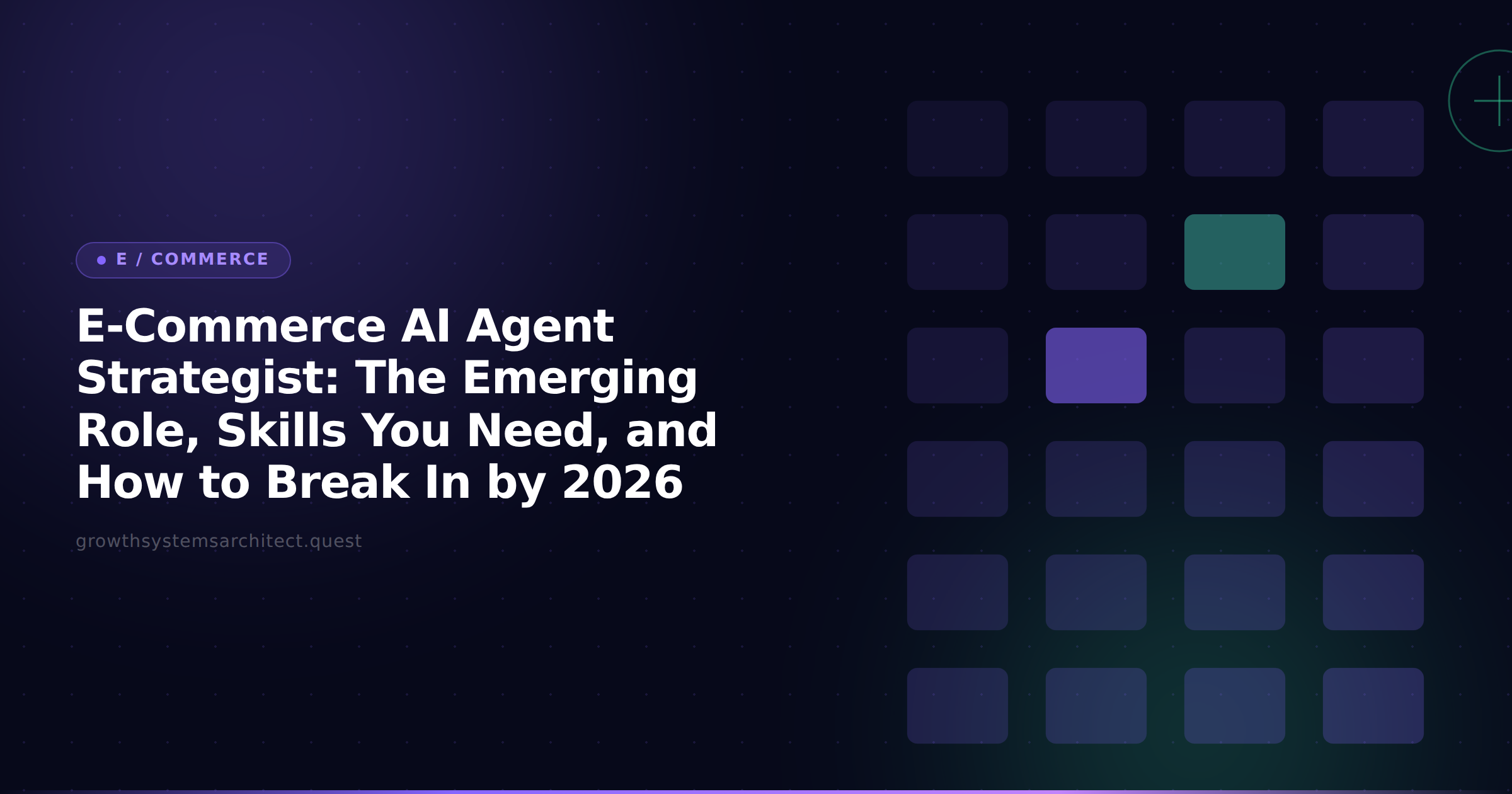 E-Commerce AI Agent Strategist: The Emerging Role, Skills You Need, and How to Break In by 2026