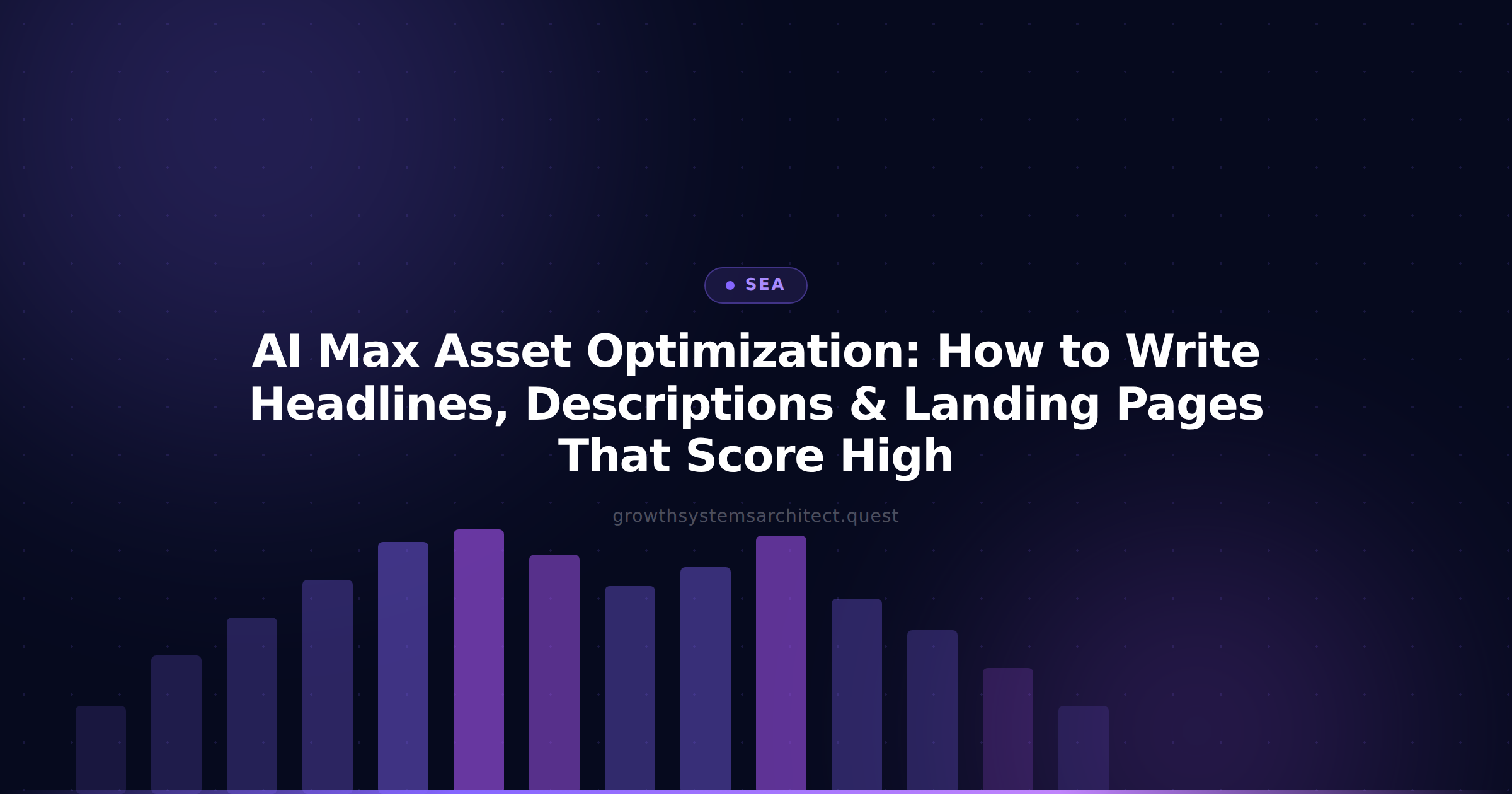 AI Max Asset Optimization: How to Write Headlines, Descriptions & Landing Pages That Score High