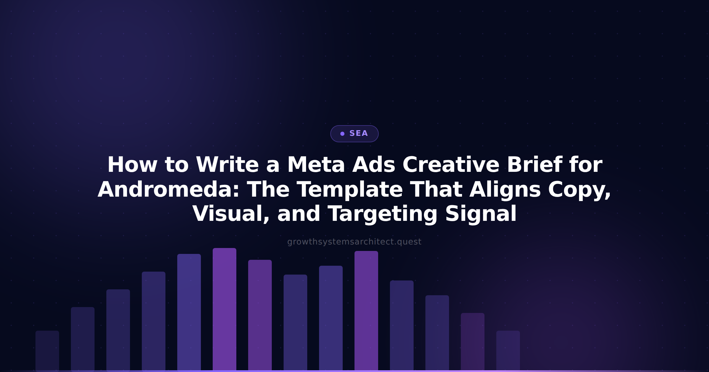 How to Write a Meta Ads Creative Brief for Andromeda: The Template That Aligns Copy, Visual, and Targeting Signal