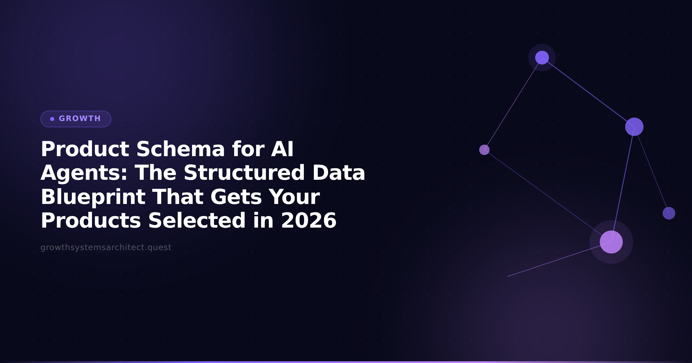 Product Schema for AI Agents: The Structured Data Blueprint That Gets Your Products Selected in 2026