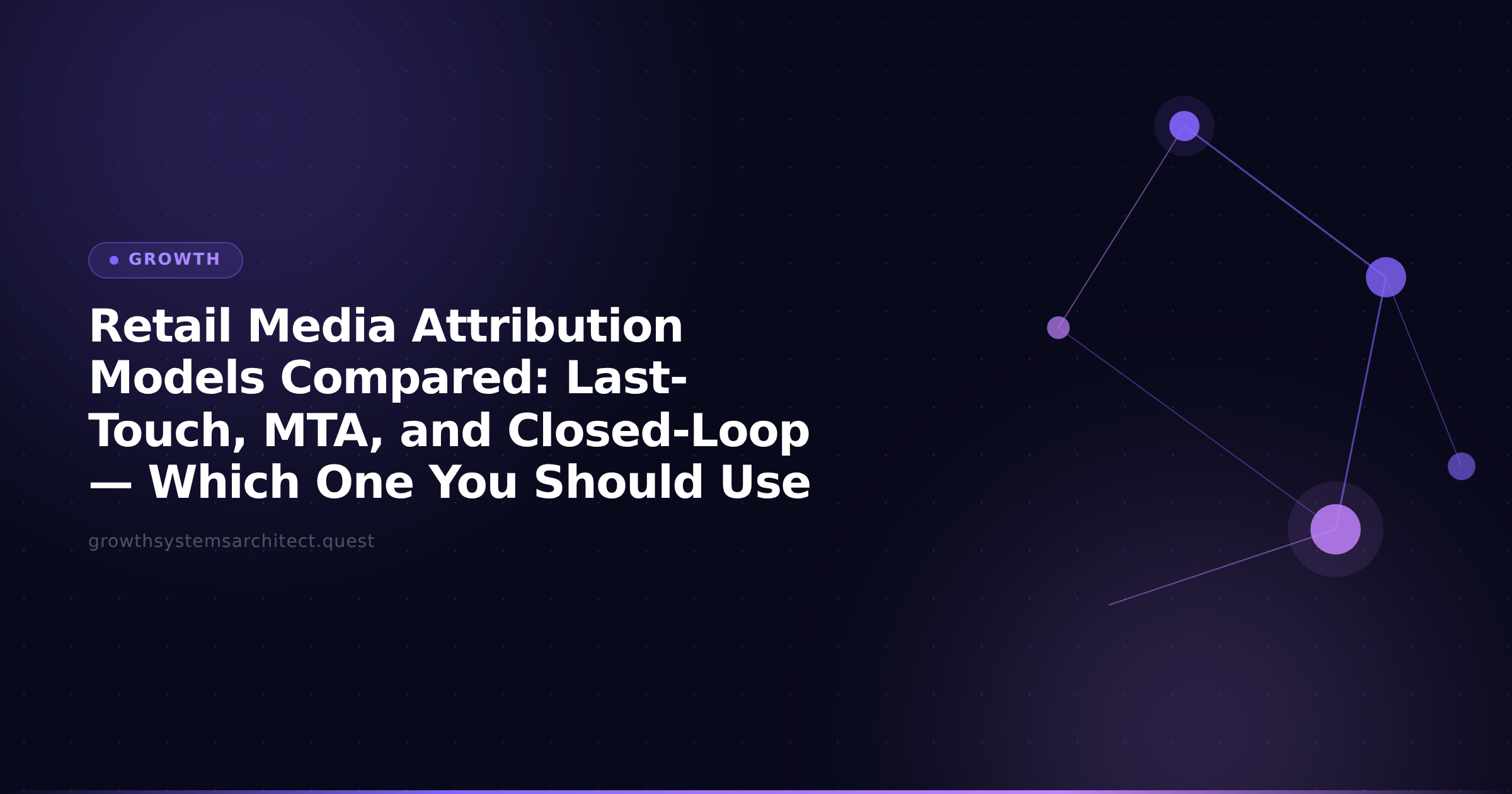 Retail Media Attribution Models Compared: Last-Touch, MTA, and Closed-Loop — Which One You Should Use