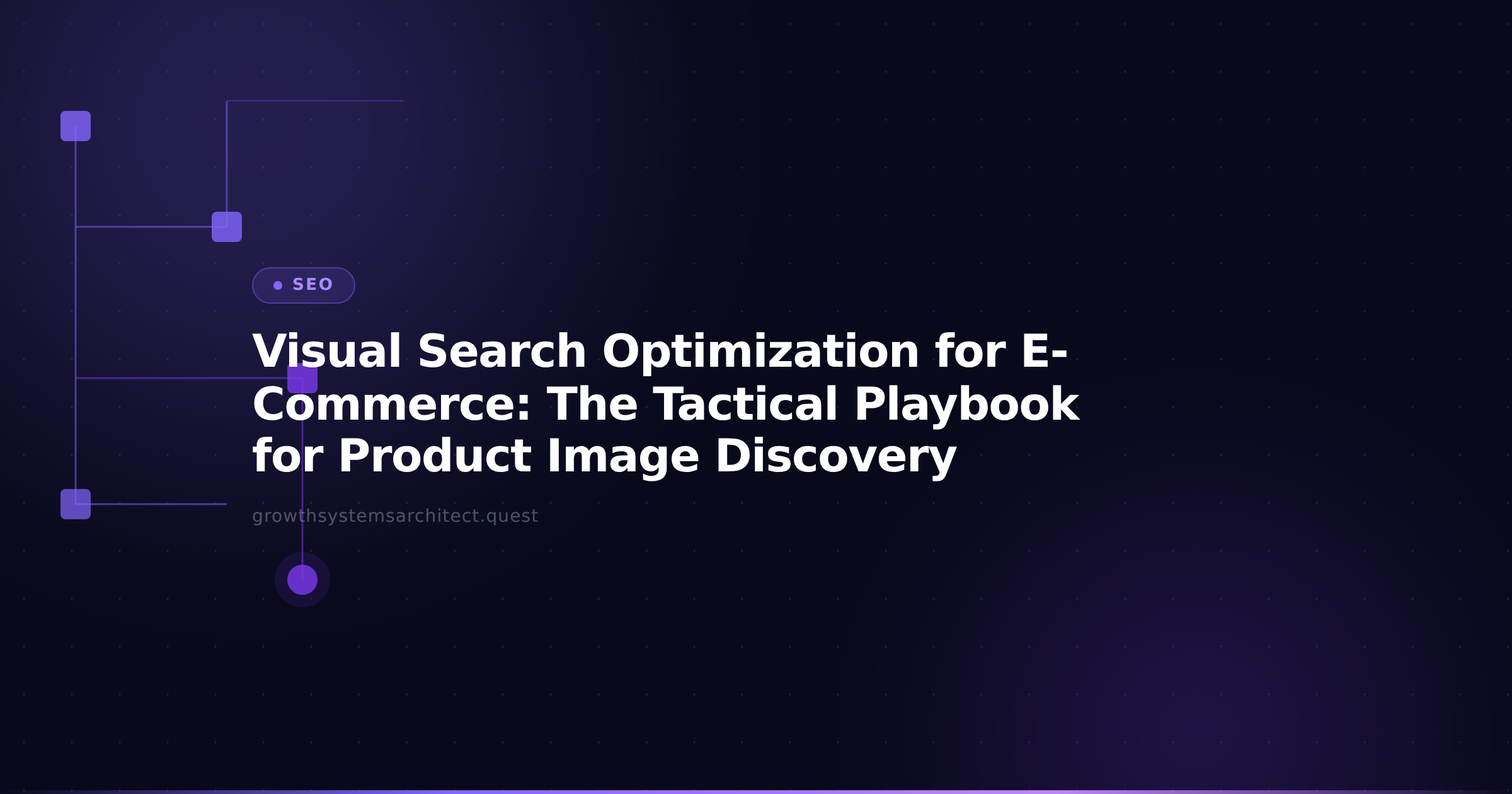 Visual Search Optimization for E-Commerce: The Tactical Playbook for Product Image Discovery