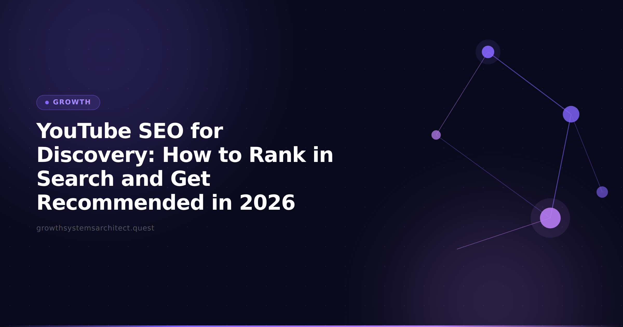 YouTube SEO for Discovery: How to Rank in Search and Get Recommended in 2026
